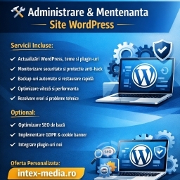 Administrare & Mentenanta Site WordPress