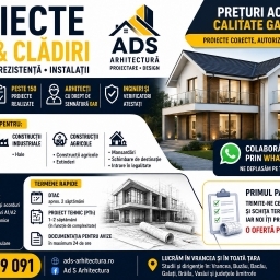 Proiecte Case, DTAC, Proiect Tehnic, Arhitect și Rezistență | Vrancea 