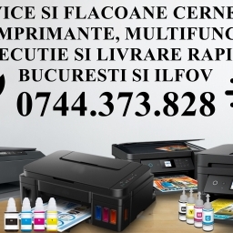Reparatii imprimante cerneala cu rezervoare CISS cu EcoTank in Bucures