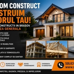 Firma Constructii Brasov - Constructii Case la Cheie, Case la Rosu