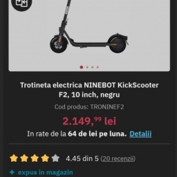 Trotineta electrică 