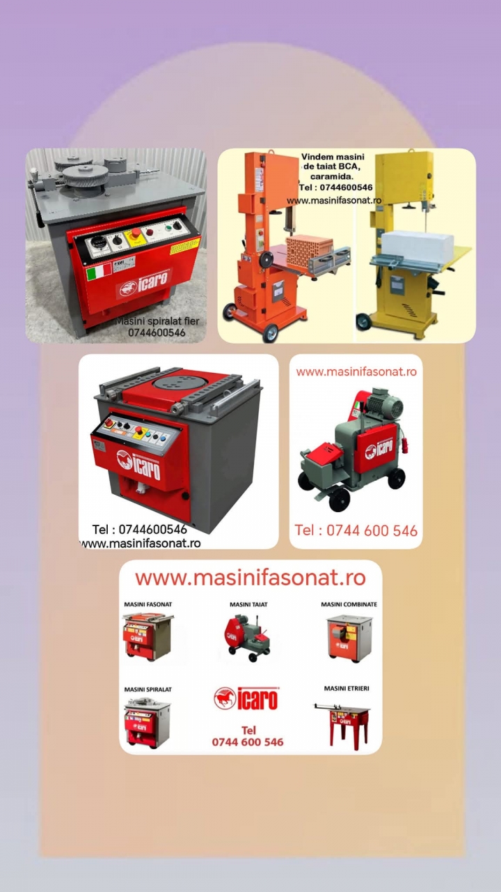 Masini fasonat fier