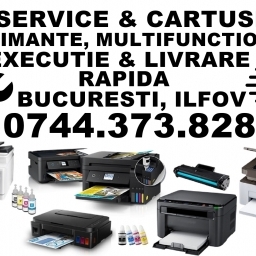 Reparatii imprimante, livrare cartuse imprimante in Bucuresti si Ilfov