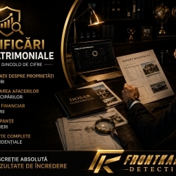 DETECTIV FRONTKARE  DETECTIV PARTICULAR, INVESTIGAȚII PRIVATE
