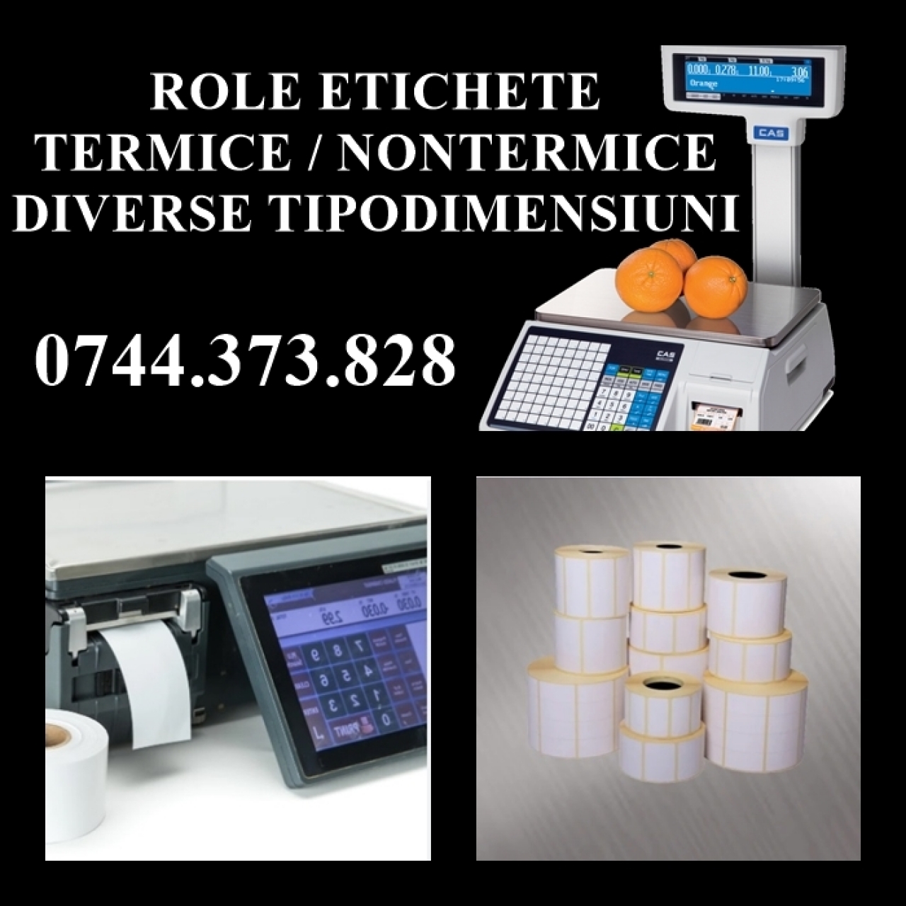 Etichete cantare mancare Dibal, Bizerba, Digi-SM,Rongta,Cas, Digi Dps,