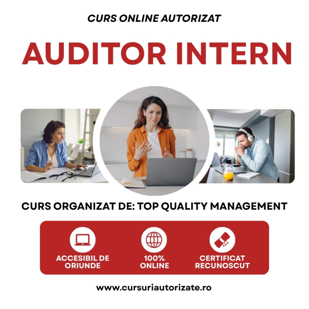 Curs online autorizat AUDITOR INTERN