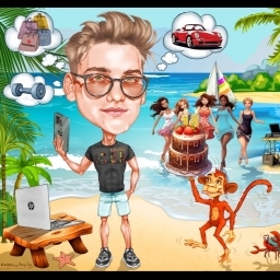 Portrete/ caricaturi in creion, tablouri dupa foto - cadoul perfect!