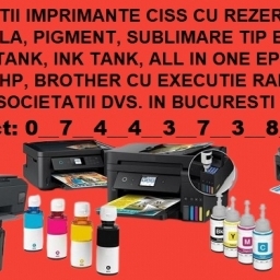 Reparații imprimante ciss cu livrare flacoane cerneala rapid in Bucure