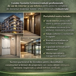 Soluții complete de uși pentru proiecte de anvergură - imaginea 2