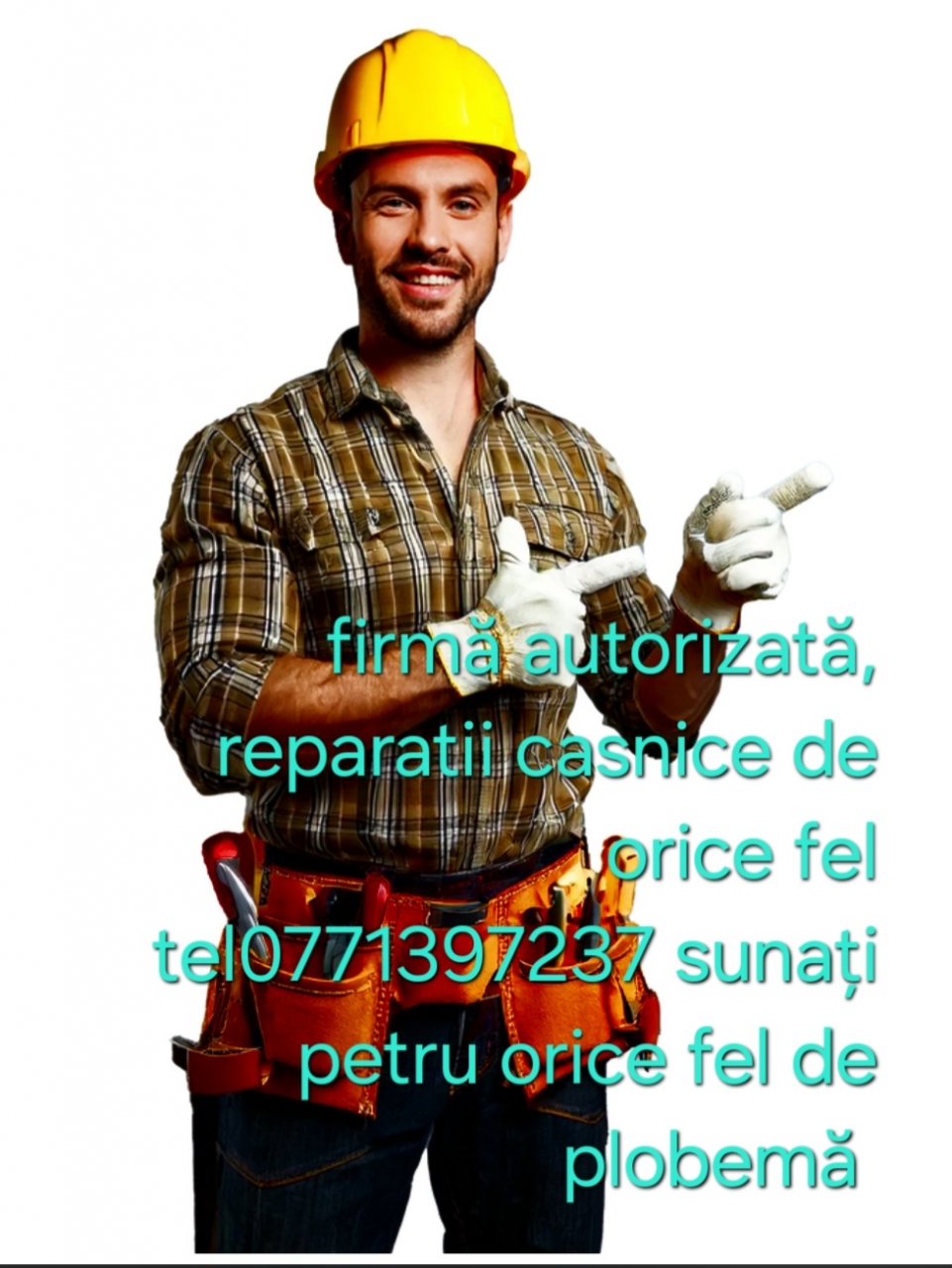  Firmă Reparatii casnice de orice fel 