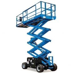 De Vânzare: Nacelă Elevatoare cu Foarfece GENIE GS 3369 RT 4x4 Diesel 