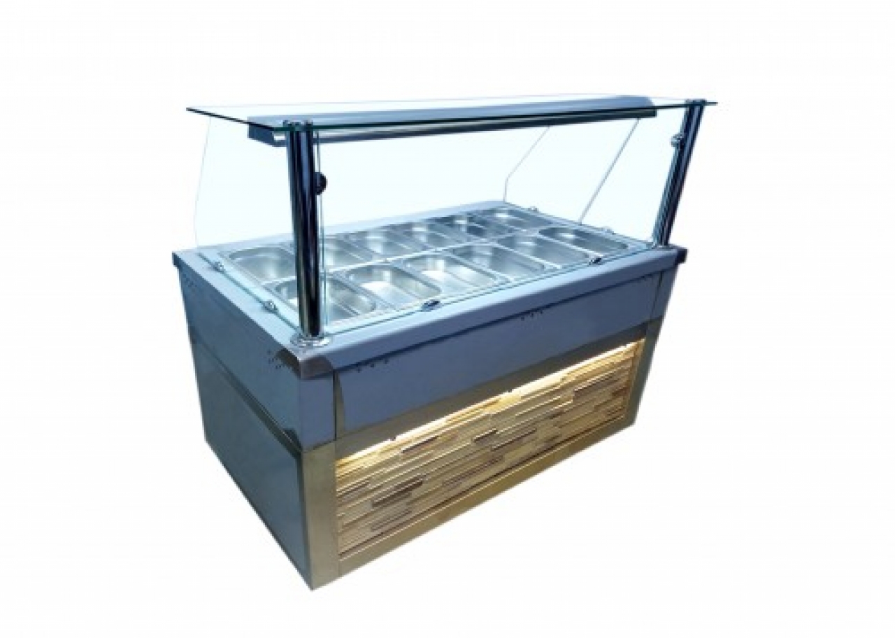 Vitrina CALDA Vitrina RECE Autoservire LINIE Vitrine BAIN MARIE