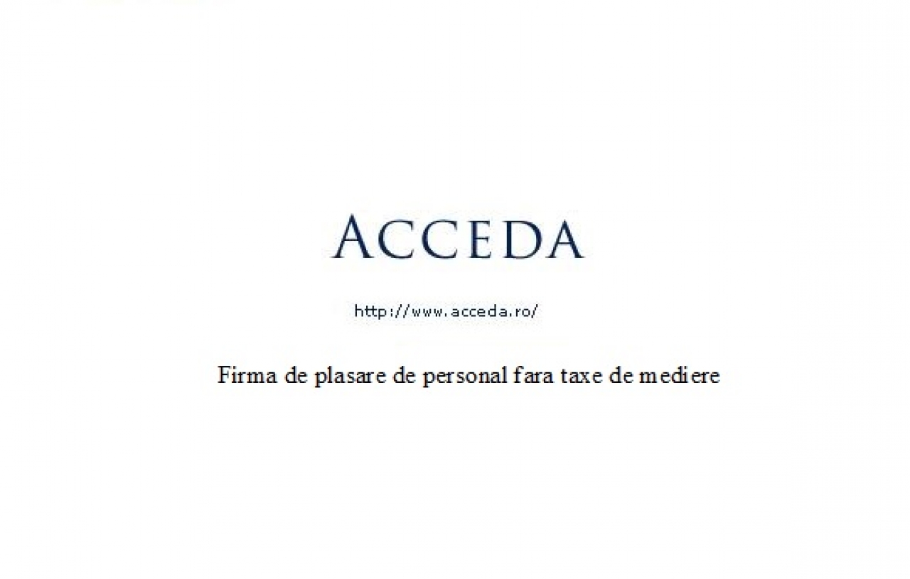 Posturi de ingrijire batrani/bolnavi la domiciliu-ACCEDA