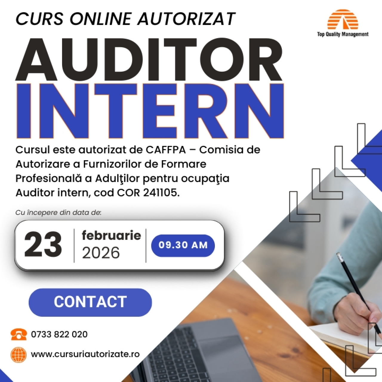 Curs Auditor intern