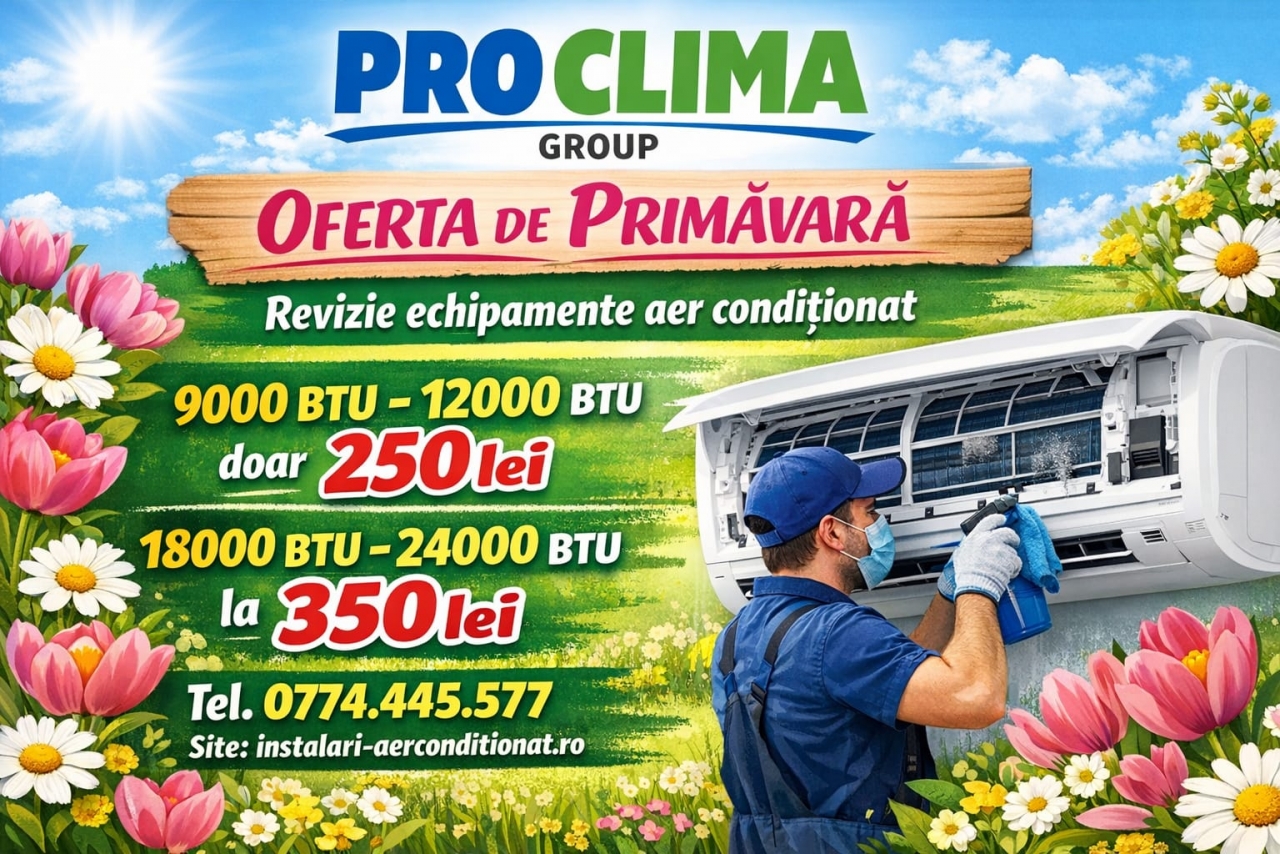 Revizie echipamente de aer conditionat