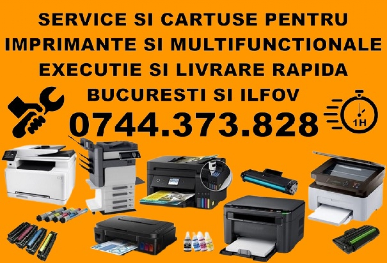 Reparatii imprimante copiatoare Bucuresti. Reparatii imprimante Ilfov.