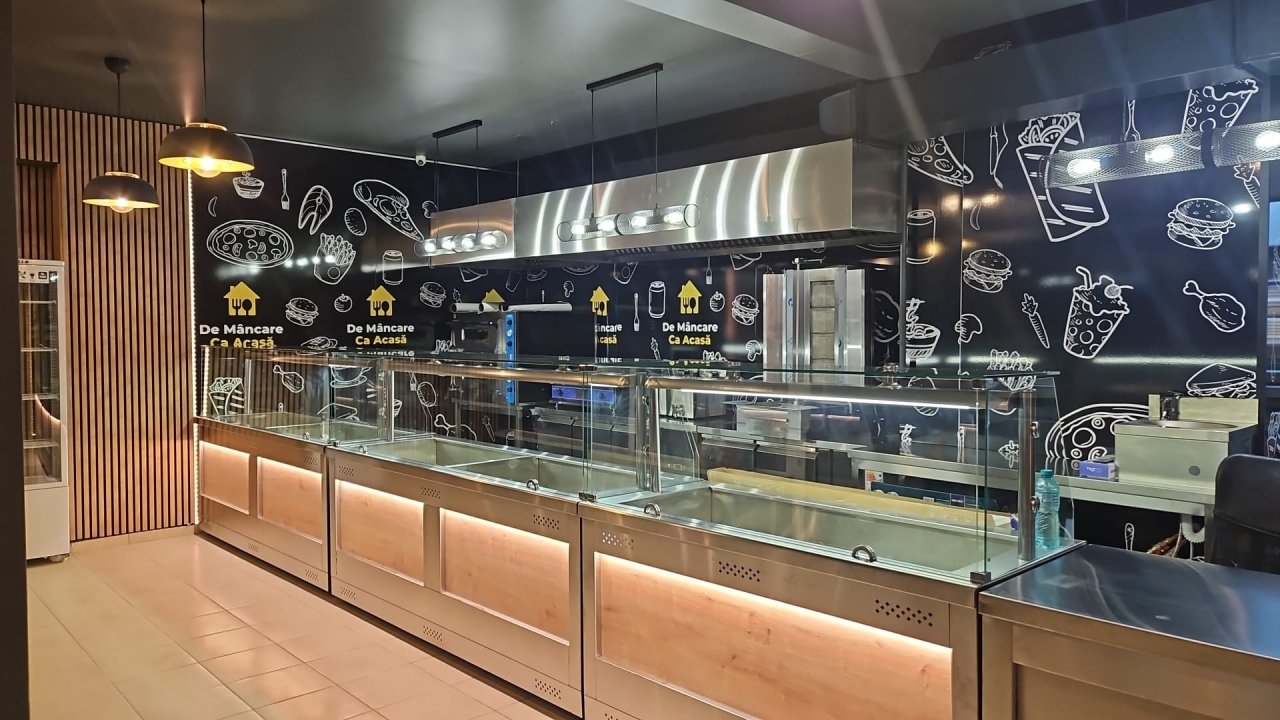 Echipamente profesionale pentru restaurant, fast-food