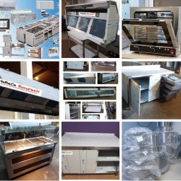 Aparat shaorma kebab pe gaz, cu 4 arzatoare,motor jos Horeca Bucuresti - imaginea 4