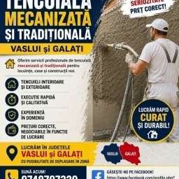 Tencuiala mecanizata si traditionala – nisip + Multibat sau nisip 
