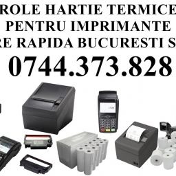 Role de hartie termica pentru bonuri sau pos-uri.
