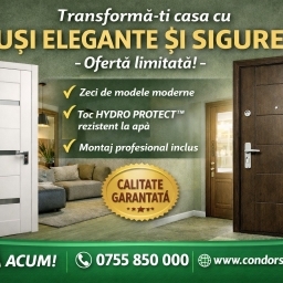 Solutii complete de usi pentru proiecte de anvergura 