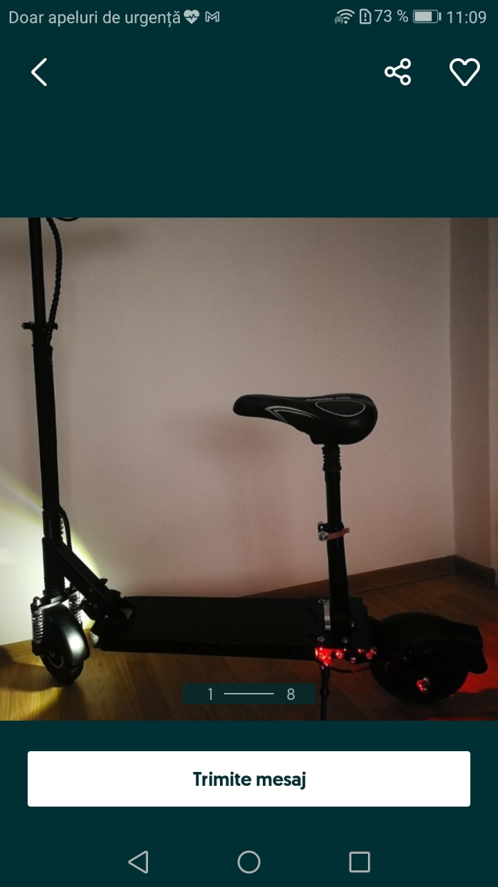 Scuter Electric Cu încărcător