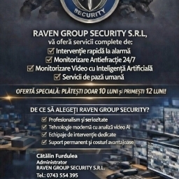 Servicii de intervenție, mentenanță, monitorizare antiefracție și moni