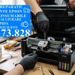 Mentenanta rapida imprimante Epson, Hp, Canon, Brother la sediul socie - imaginea 2
