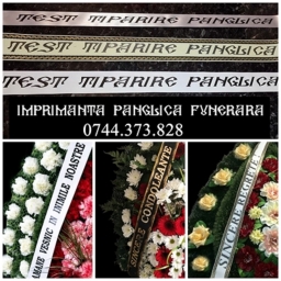 Imprimanta panglici funerare. Imprimanta inscriptionare panglici
