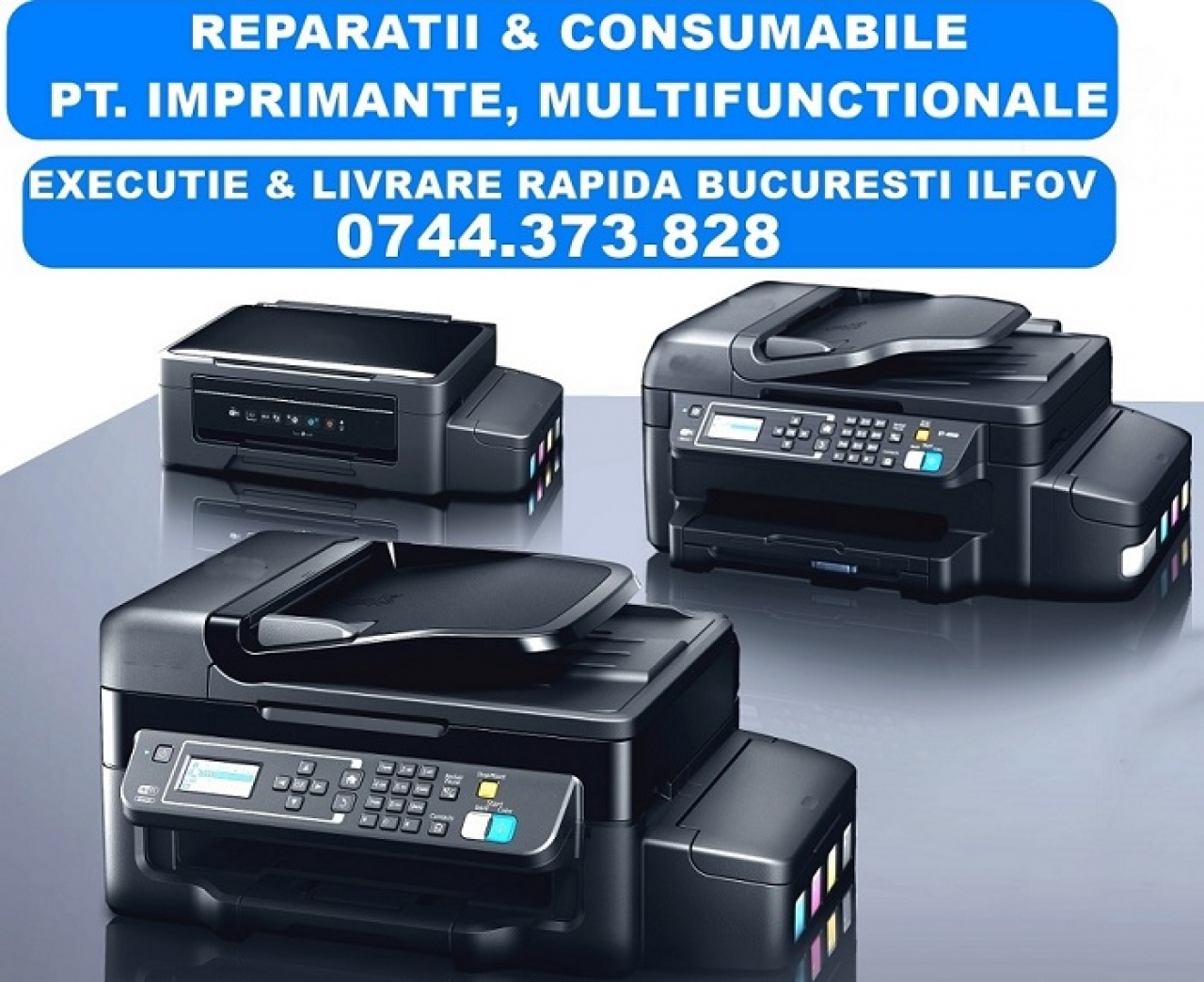 Reparatii imprimante Bucuresti-rapid azi                              