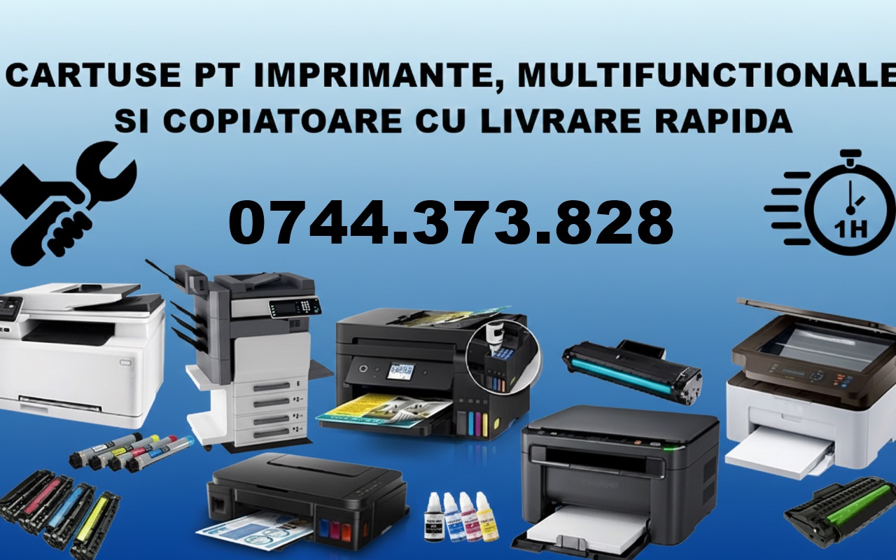 Cartuse imprimante Hp, Samsung, Lexmark, Xerox, Canon, Brother, Ricoh,