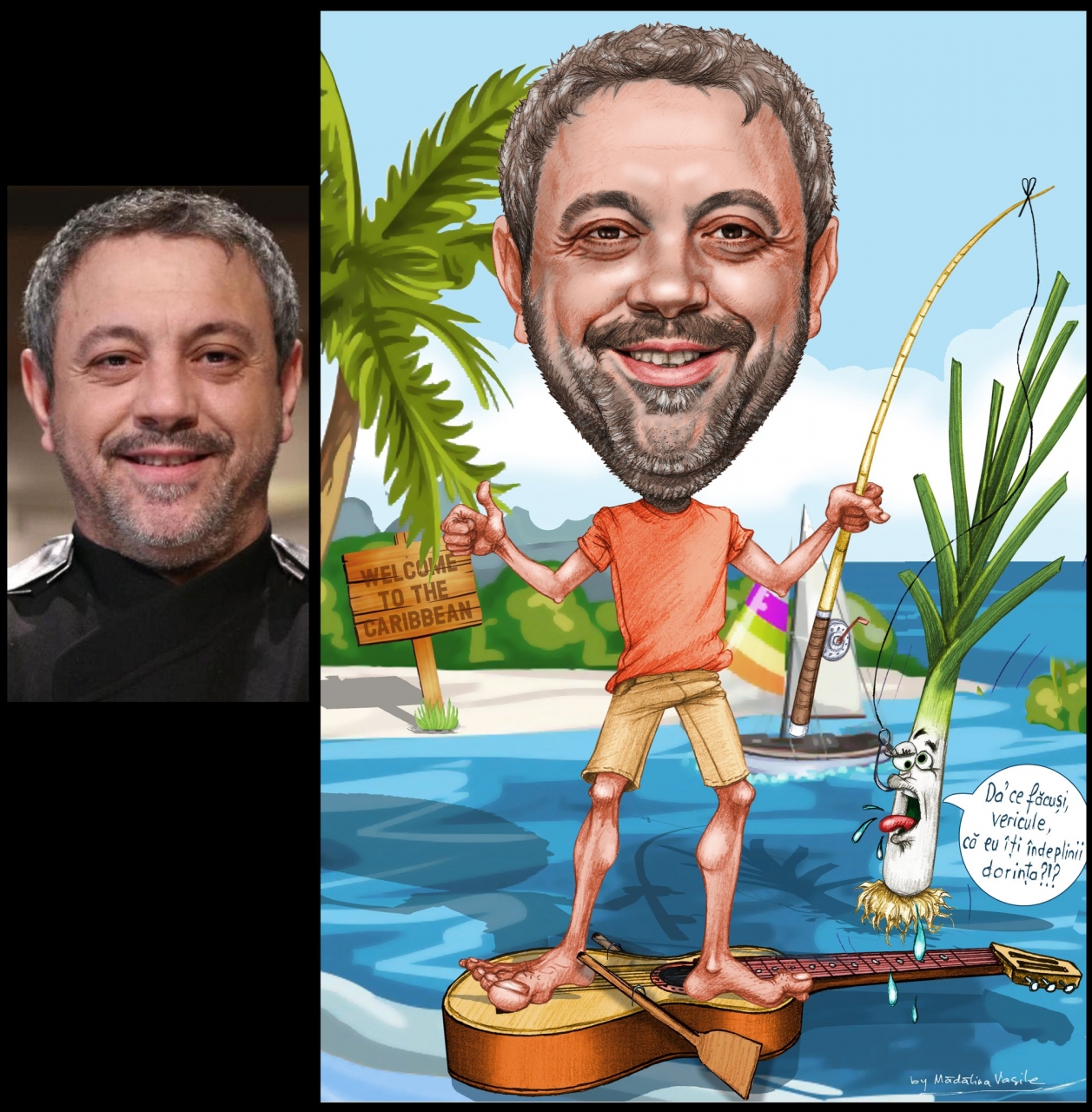 Cadouri inedite - Caricaturi, portrete, tablouri pictate - dupa fotogr