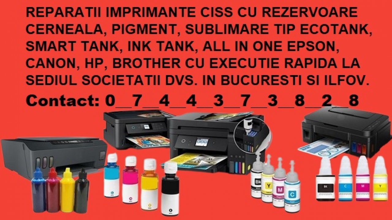 A printer,s ink pad is at the end of its service life. Please contact 