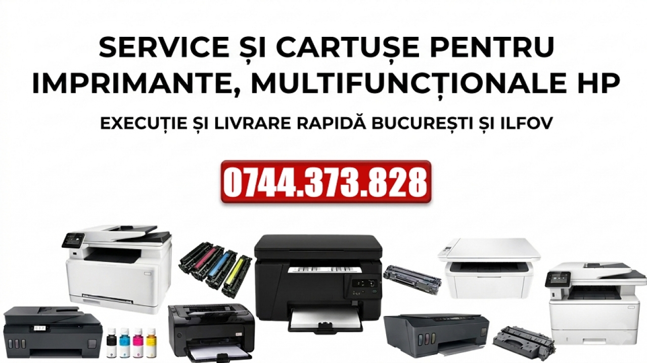 Service Reparatii Imprimante HP Bucuresti Ilfov 