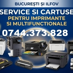 Reparatii imprimante si incarcari cartuse solutii rapide in Bucuresti 